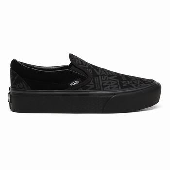 Damske Slip On Tenisky Vans 66 Classic Čierne VA86ETWBS